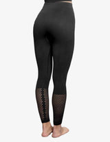 Guru Muscle ATHENA CAMO Legging High Waist – BLACK, view 2