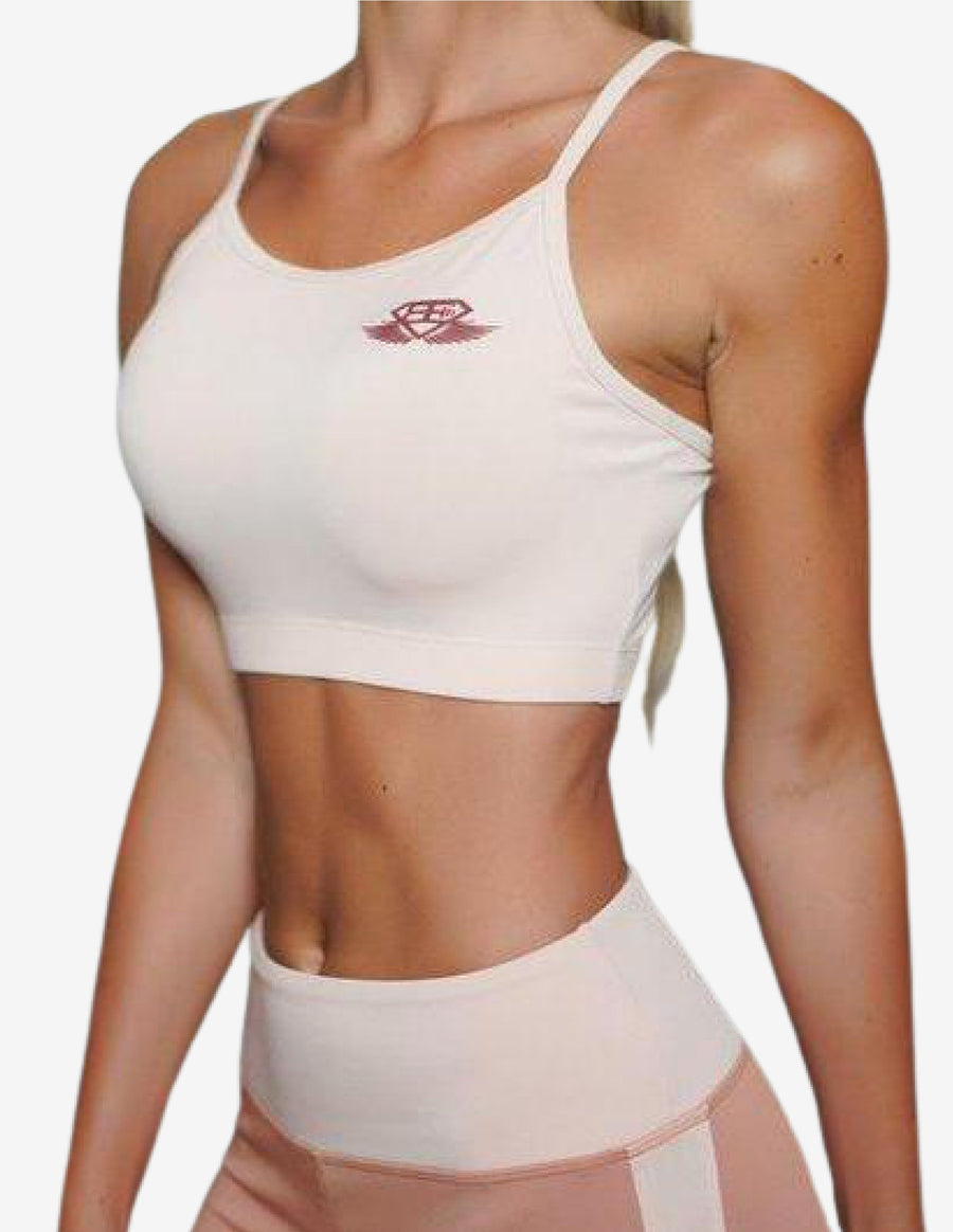 Guru Muscle ATHENA COMFORT CROP TOP – Orange