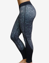 Guru Muscle ATHENA Geometric leggings – Black/Grey, view 3