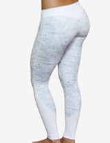 Guru Muscle ATHENA Geometric leggings – White/Grey, view 2