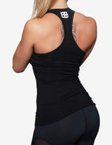 Guru Muscle ATHENA X Tank – Black, view 2