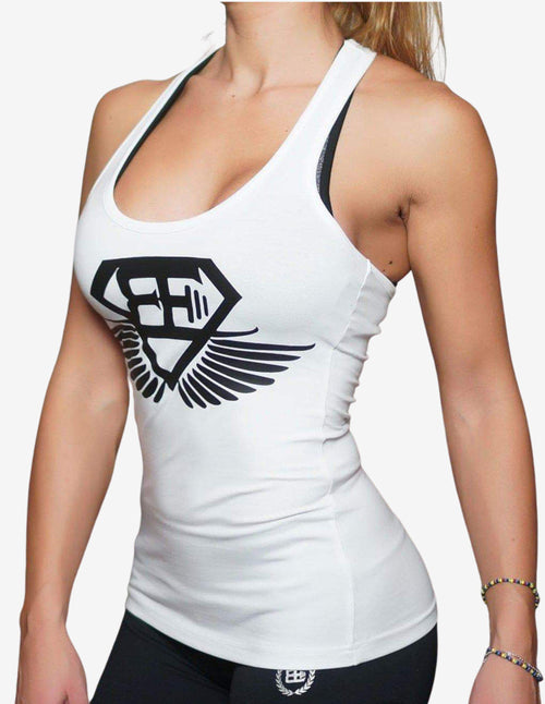 Guru Muscle ATHENA X Tank – White