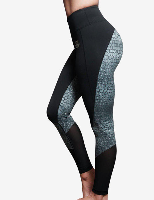 Guru Muscle ATHENA Venom Leggings – Black
