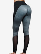 Guru Muscle ATHENA Venom Leggings – Black, view 2