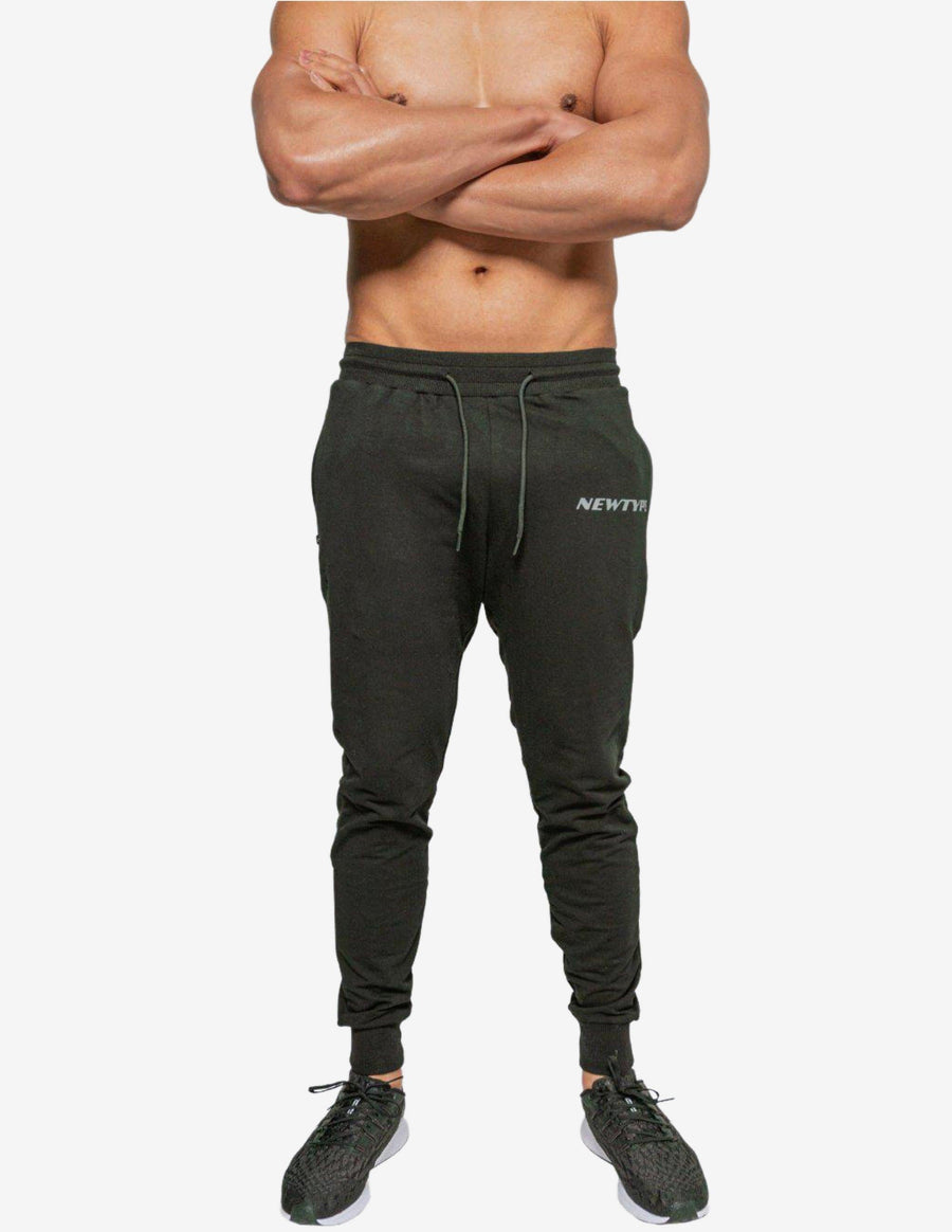 Guru Muscle Intrepid Athlete Inside Track Pant - Black