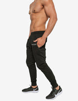 Guru Muscle Intrepid Athlete Inside Track Pant - Black, view 3