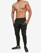 Guru Muscle Intrepid Athlete Inside Track Pant - Black, view 4