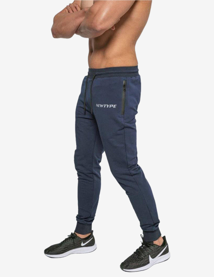 Guru Muscle Intrepid Athlete Inside Track Pant - Navy