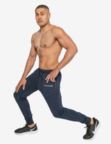 Guru Muscle Intrepid Athlete Inside Track Pant - Navy, view 3