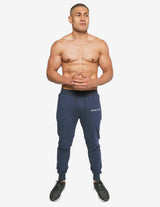Guru Muscle Intrepid Athlete Inside Track Pant - Navy, view 4