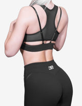 Guru Muscle AVILA TECH BRA – BLACK, view 2