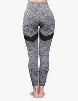 Guru Muscle AZTEC Seamless Legging High Waist – Medium Grey, view 2