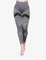 Guru Muscle AZTEC Seamless Legging High Waist – Medium Grey, view 3