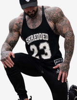 Guru Muscle Basketball Stringer - Black/White, view 3