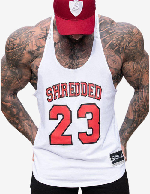 Guru Muscle Basketball Stringer - White/Red
