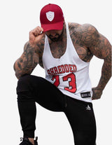 Guru Muscle Basketball Stringer - White/Red, view 3