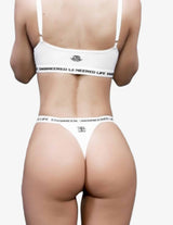 Guru Muscle BELLUS THONG – White, view 4