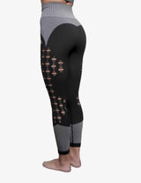 Guru Muscle BIA Seamless Legging High Waist – BLACK, view 2