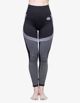 Guru Muscle BIKER Seamless Legging – Black / White, view 3