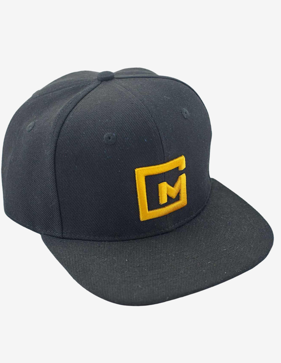 Guru Muscle Black Snapback