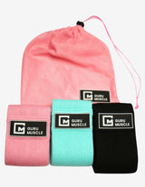 Guru Muscle Booty Bands Resistance Pack - 3pcs, view 2