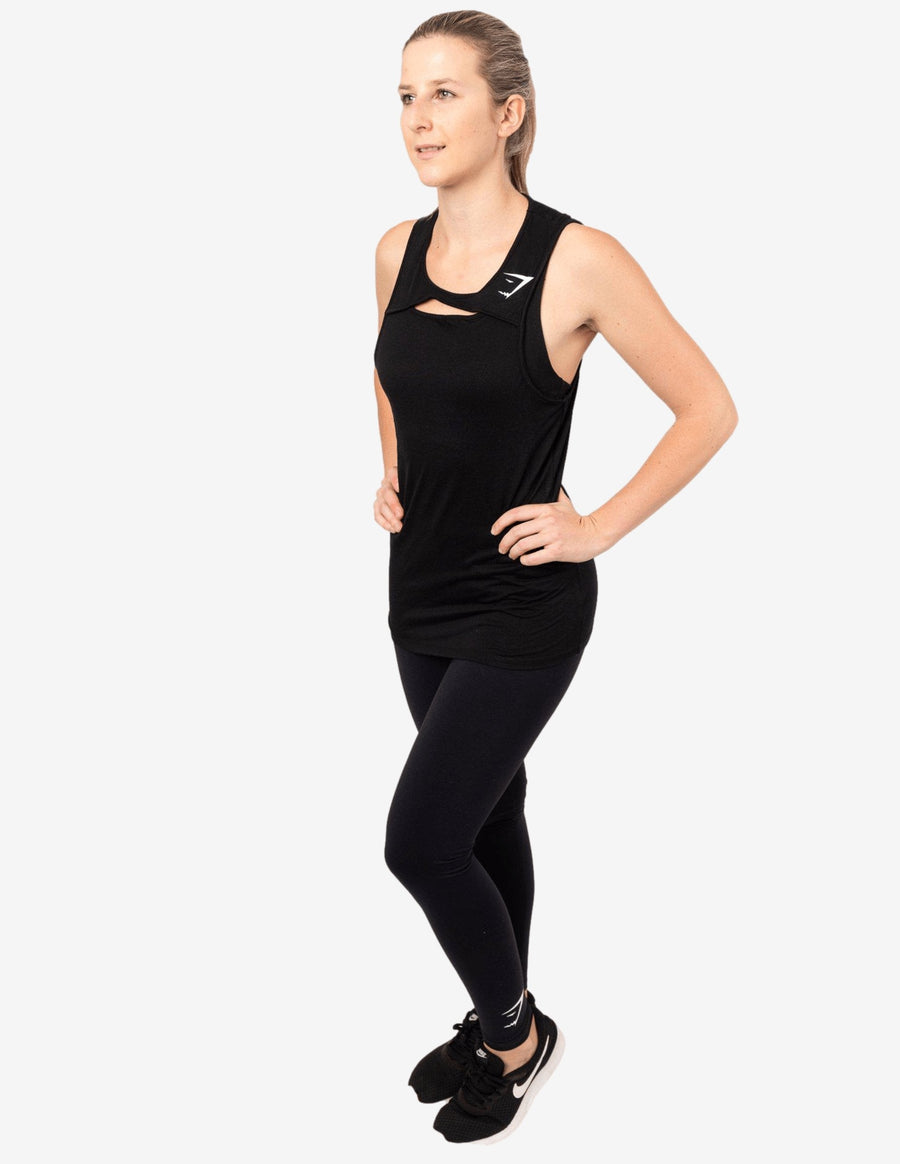 Guru Muscle Burnout vest - Black