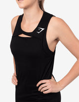 Guru Muscle Burnout vest - Black, view 2