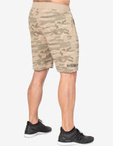 Guru Muscle CAMO FLEECE TRACK SHORT, view 2