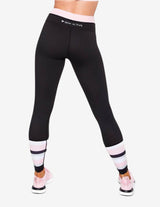 Guru Muscle Candy Stripe Full Length Leggings, view 2