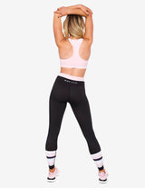 Guru Muscle Candy Stripe Full Length Leggings, view 5