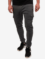 Guru Muscle CARGO BOTTOMS CHARCOAL, view 2