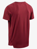 Guru Muscle CEP Mens Training Shirt Cherry Red, view 4