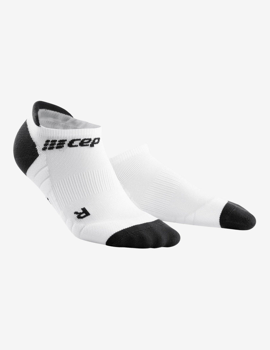 Guru Muscle CEP No Show Socks 3.0 White/Grey