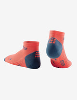 Guru Muscle CEP Socks Low Cut 3.0 Coral/Grey, view 2