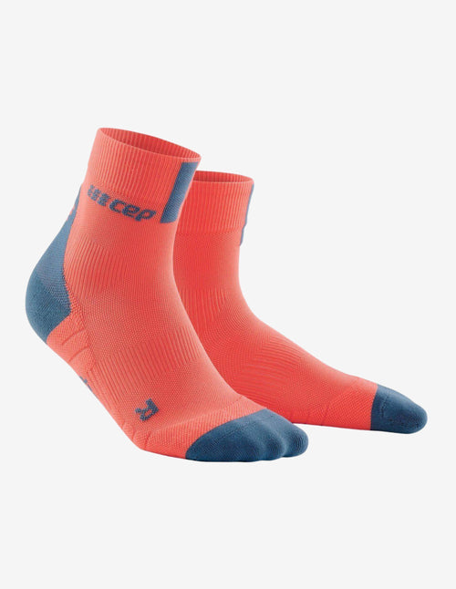 Guru Muscle CEP Socks Short Cut 3.0 Coral/Grey