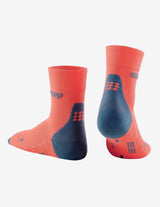 Guru Muscle CEP Socks Short Cut 3.0 Coral/Grey, view 2