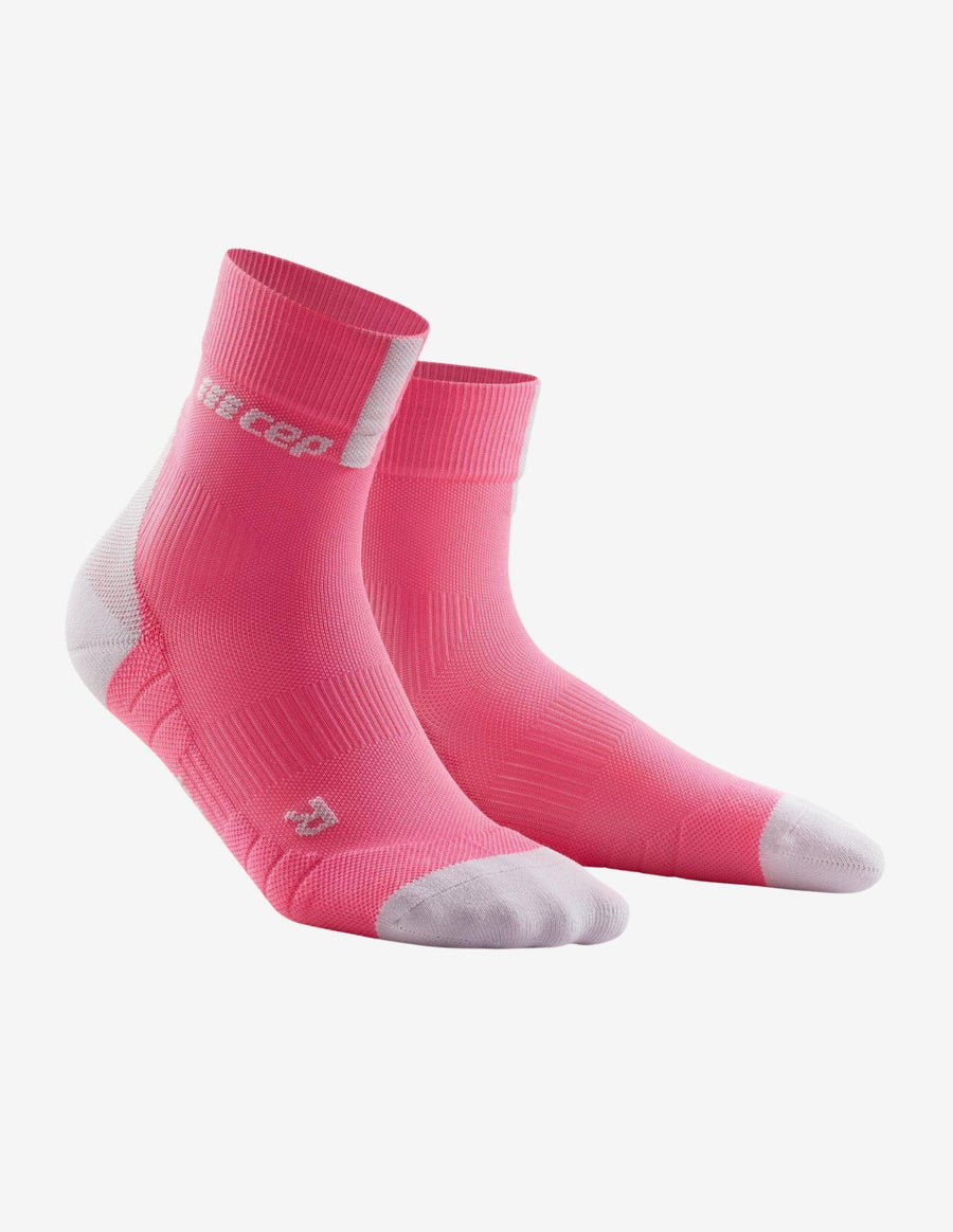 Guru Muscle CEP Socks Short Cut 3.0 Pink/Grey
