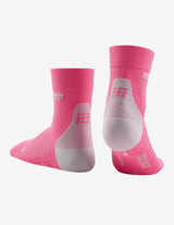Guru Muscle CEP Socks Short Cut 3.0 Pink/Grey, view 2