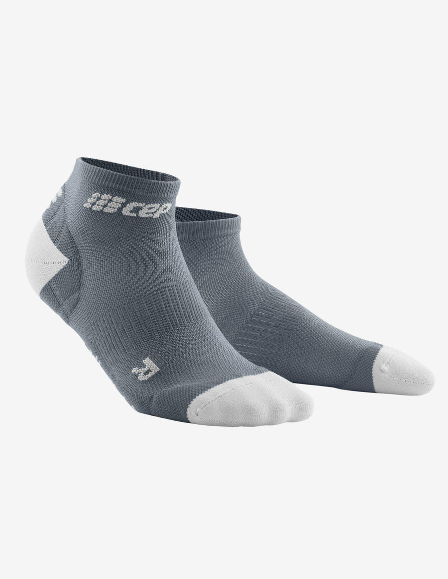 Guru Muscle CEP Ultra Light V2 Socks Low Cut Grey/Light Grey