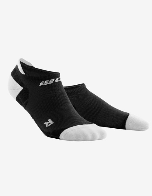 Guru Muscle CEP Ultra Light V2 No Show Socks Black/Grey