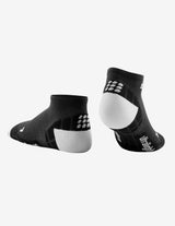 Guru Muscle CEP Ultra Light V2 No Show Socks Black/Grey, view 2