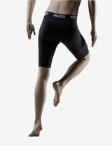 Guru Muscle CEP Compression Womens Active Base Shorts Black, view 3