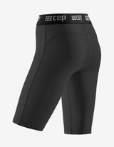 Guru Muscle CEP Compression Womens Active Base Shorts Black, view 4