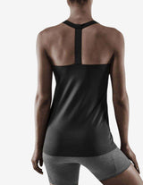 Guru Muscle CEP Womens Training Tank Top Black, view 3