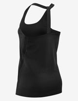 Guru Muscle CEP Womens Training Tank Top Black, view 4