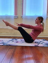 Guru Muscle Cherry Blossom Pilates Mat, view 2