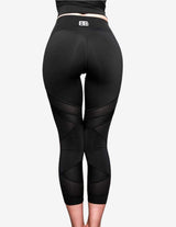 Guru Muscle CHIONE 7/8 Leggings – Black Pearl, view 2