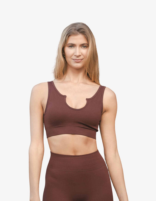 Guru Muscle Chocolate Seamless U Bra