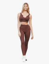 Guru Muscle Chocolate Seamless U Bra, view 5