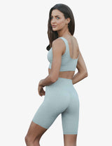 Guru Muscle Cloudy Seamless Biker Shorts, view 2